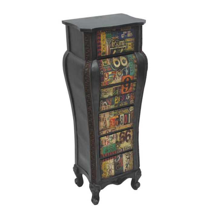 MOBILE 7 CASSETTI ETNO 41X31X115