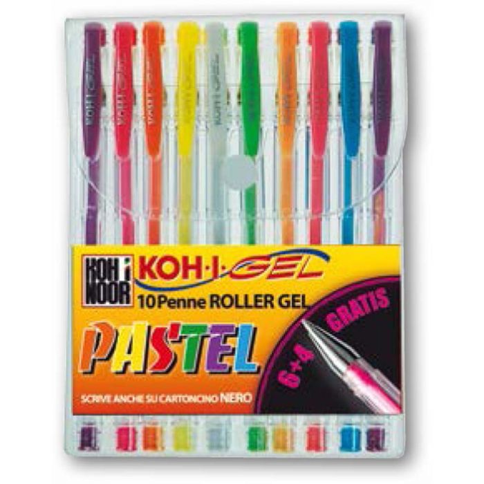 AST.10 PENNE GEL PASTEL 2 AST.10 PENNE GEL PASTEL 2