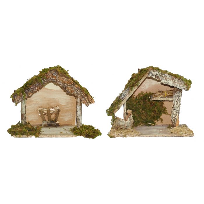 CAPANNA VUOTA 25X13X21CM CAPANNA VUOTA 25X13X21CM