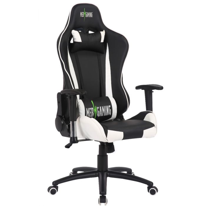 POLTRONA UFFICIO GAMING NERO e BIANCO: vendita online POLTRONA UFFICIO  GAMING NERO e BIANCO in offerta