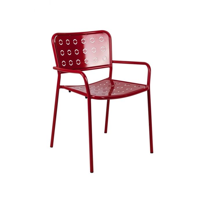 SEDIA POP2 C/BRAC ROSSO3001 IMPIL SEDIA POP2 C/BRAC ROSSO3001 IMPIL