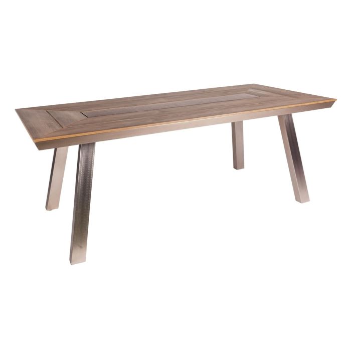 TAVOLO 200X90 CHAMPAGNE-ALU/POLYWOOD TAVOLO 200X90 CHAMPAGNE-ALU/POLYWOOD