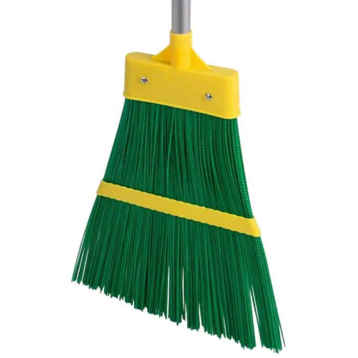 Scopa Per Esterni Resistente - Manico Allungabile 142cm, Setole Dure Per Pavimenti