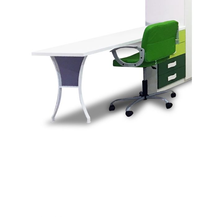 SCRIVANIA MODELLO JOB BIANCO DI CM 150X58 E H 75 SCRIVANIA MODELLO JOB BIANCO DI CM 150X58 E H 75