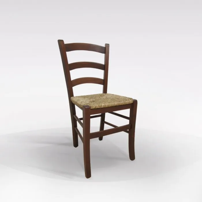 Sedia Modello Venezia In Noce - Con Braccioli E Design Classico - Foto 6