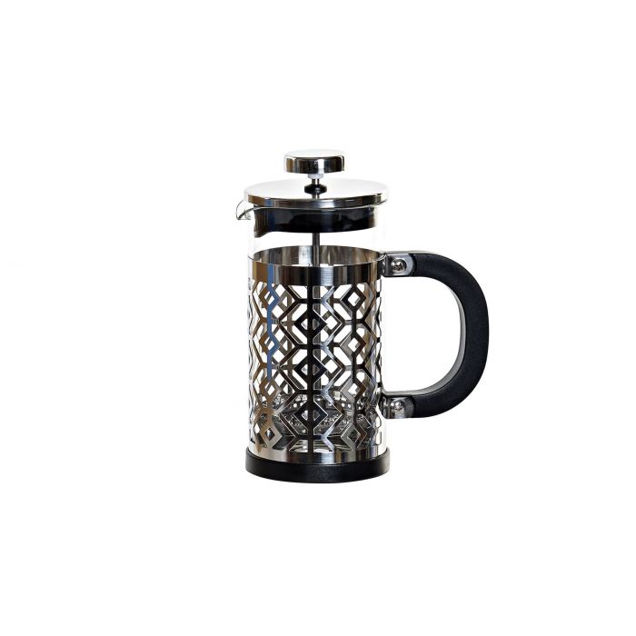 CAFFETTIERA INOX 13,5X7,5X16CM 350ML PLATINATO