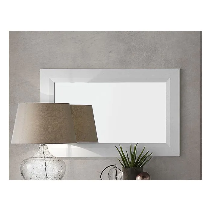 MCS Specchio moderno senza cornice, 50,8 x 76,2 cm, nichel MCS Specchio moderno senza cornice, 50,8 x 76,2 cm, nichel