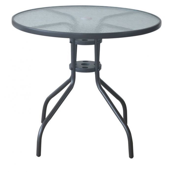 TAVOLINO ROTONDO IN FERRO NERO DIAMETRO 80 CM E H 70 TAVOLINO ROTONDO IN FERRO NERO DIAMETRO 80 CM E H 70