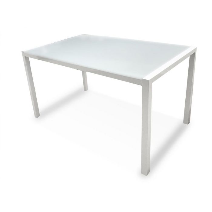 TAVOLO FISSO MODELLO EMILY DI CM 117X70 E H 76 BIANCO TAVOLO FISSO MODELLO EMILY DI CM 117X70 E H 76 BIANCO