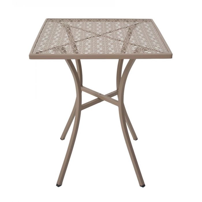 TAVOLINO TAUPE CM 60X60 E H 70 TAVOLINO TAUPE CM 60X60 E H 70