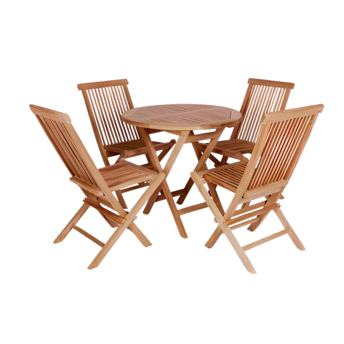 SET TAVOLO SEDIE IN TEAK