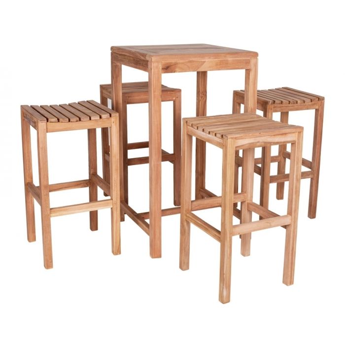 SET BISTRO' TAVOLINO + 4 SGABELLI SET BISTRO' TAVOLINO + 4 SGABELLI