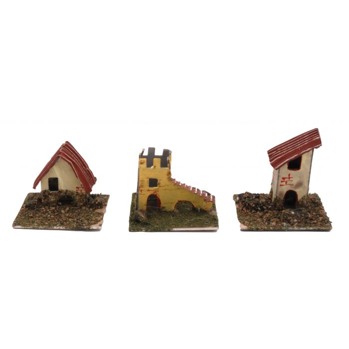 BUSTA CON 3 CASINE PER PRESEPE BUSTA CON 3 CASINE PER PRESEPE