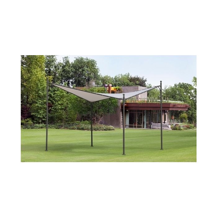 GAZEBO IN METALLO 3,5X3,5 M GAZEBO IN METALLO 3,5X3,5 M
