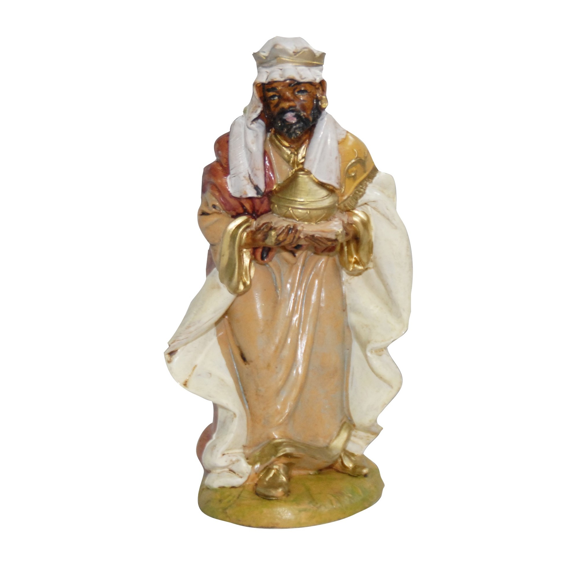 RE MAGIO MORO BALDASSARE MOD. LUX IN PVC EFFETTO LEGNO H. 13CM