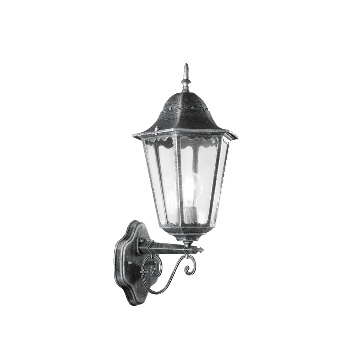 LANTERNA A MURO FIRENZE IN ALLUMINIO PRESSOFUSO H. 51.8CM - 1XE27 MAX 60W