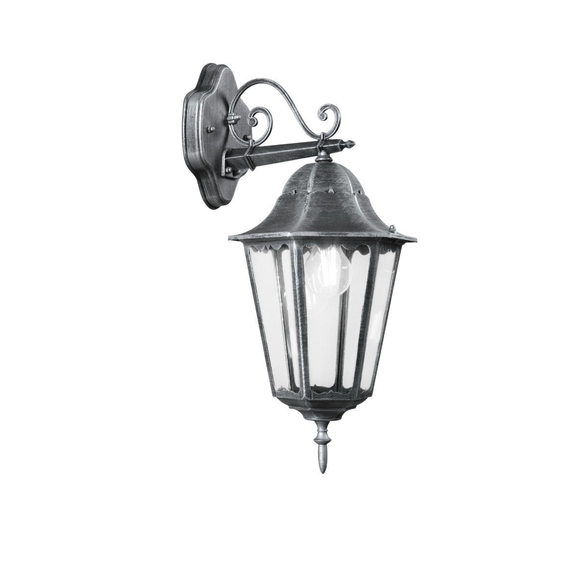 LANTERNA A MURO FIRENZE H. 51.8CM IN ALLUMINIO PRESSOFUSO - 1XE27 MAX 60W