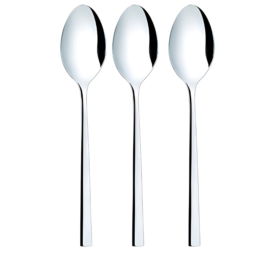 SET 3 CUCCHIAI DA TAVOLA LINEA NIAGARA 21CM