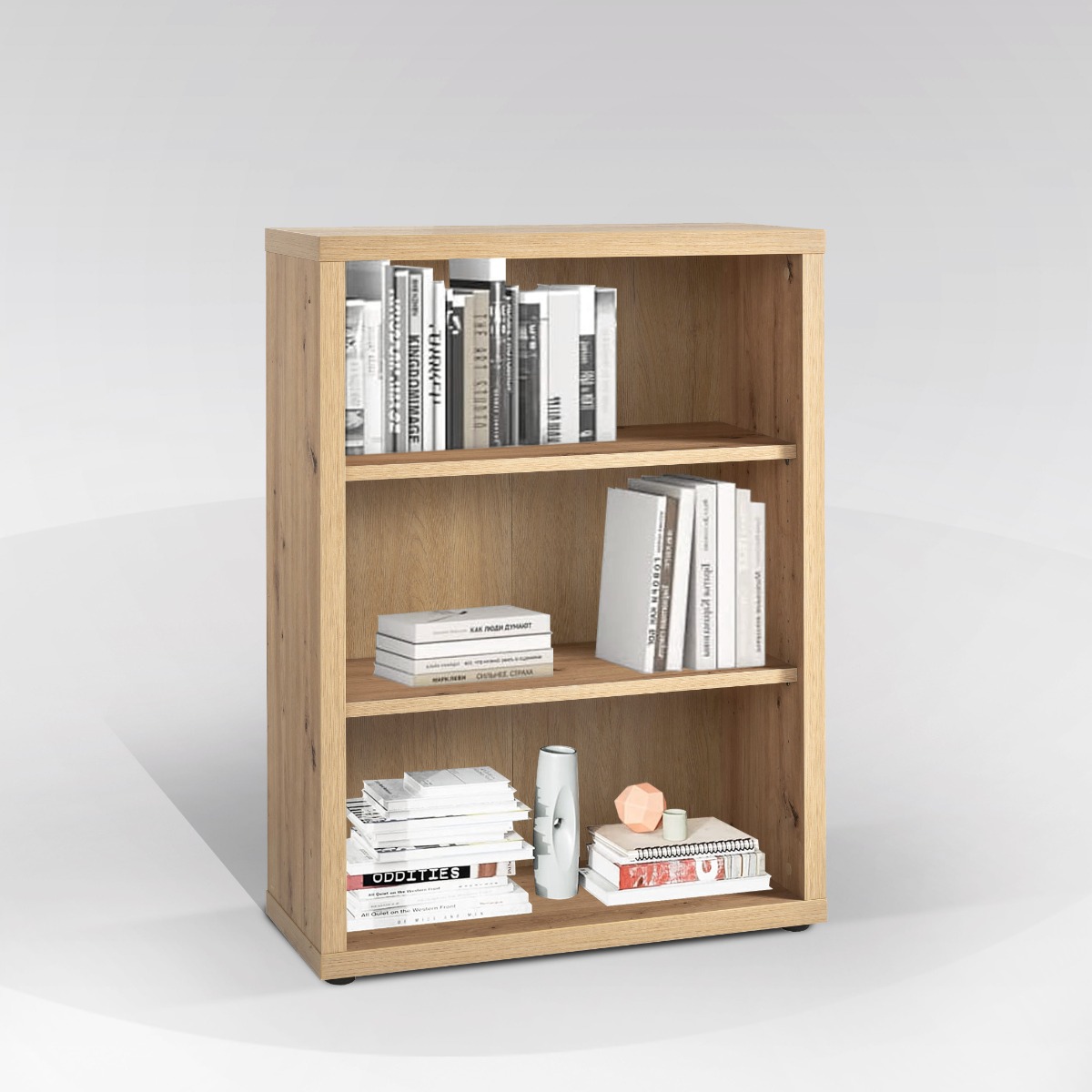 LIBRERIA MOD. RILEGA CM 82.1X35.5 H. 111.2 ROVERE ARTISAN