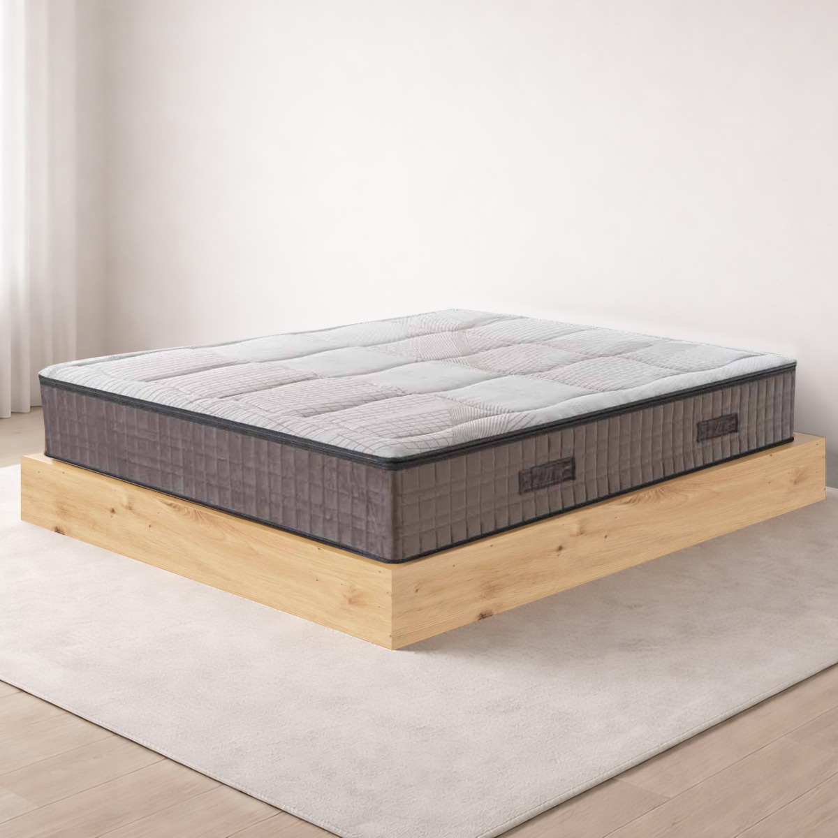 MATERASSO MOD. SINFONIA MATRIMONIALE 160X190CM A MOLLE INDIPENDENTI E MEMORY