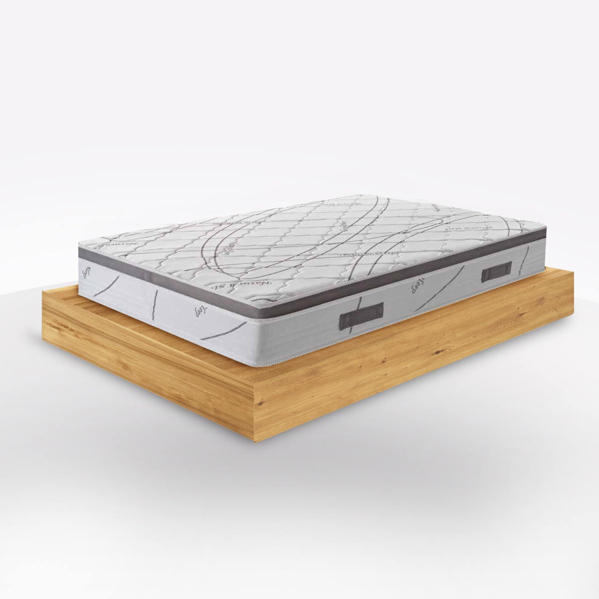 MATERASSO MOD. PILLOW TOP ELODY 1 PIAZZA E 1/2 120X190CM A MOLLE TRADIZIONALI E MEMORY