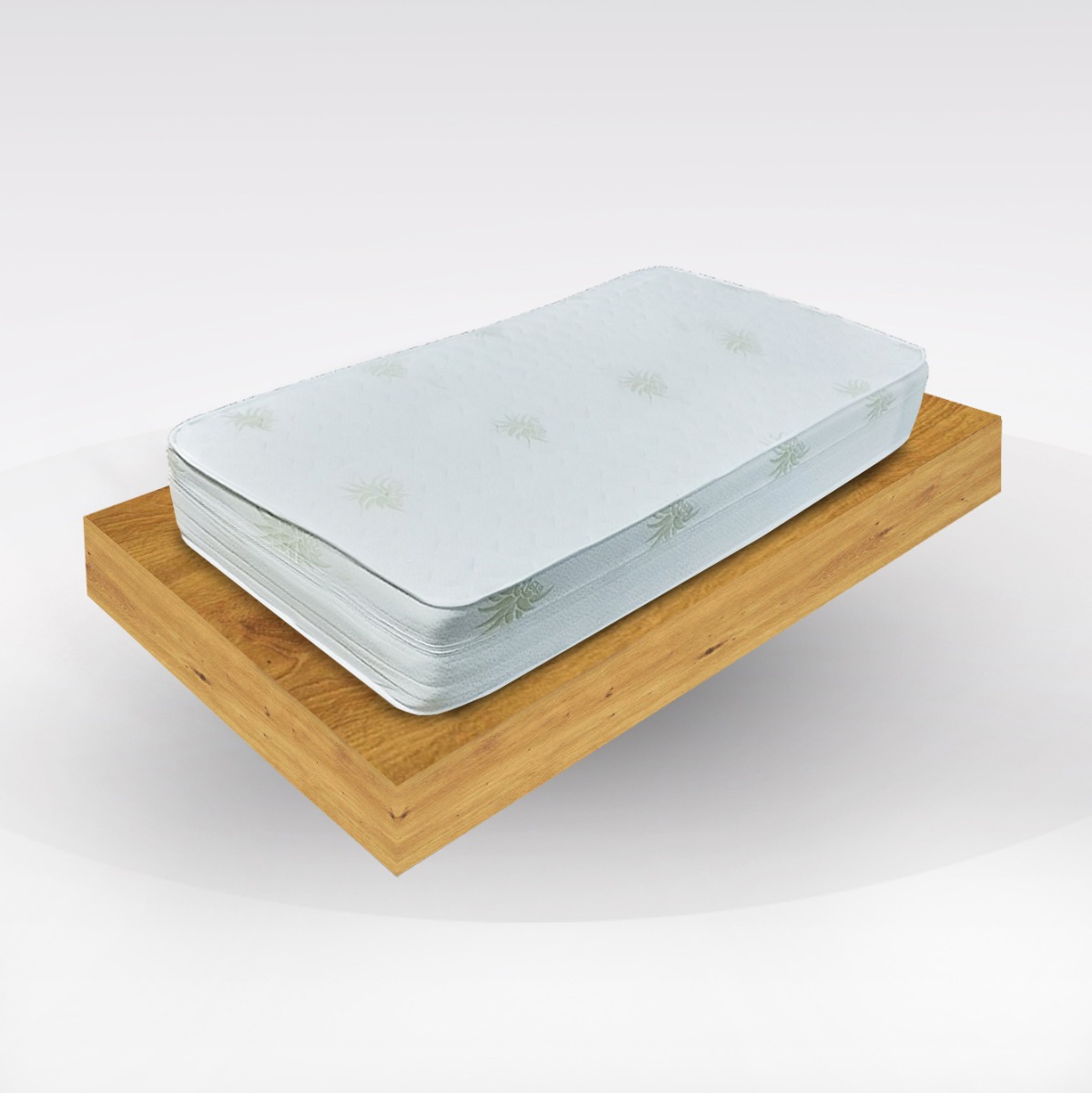 MATERASSO MOD. KING 1 PIAZZA E 1/2 120X190CM A MOLLE INDIPENDENTI