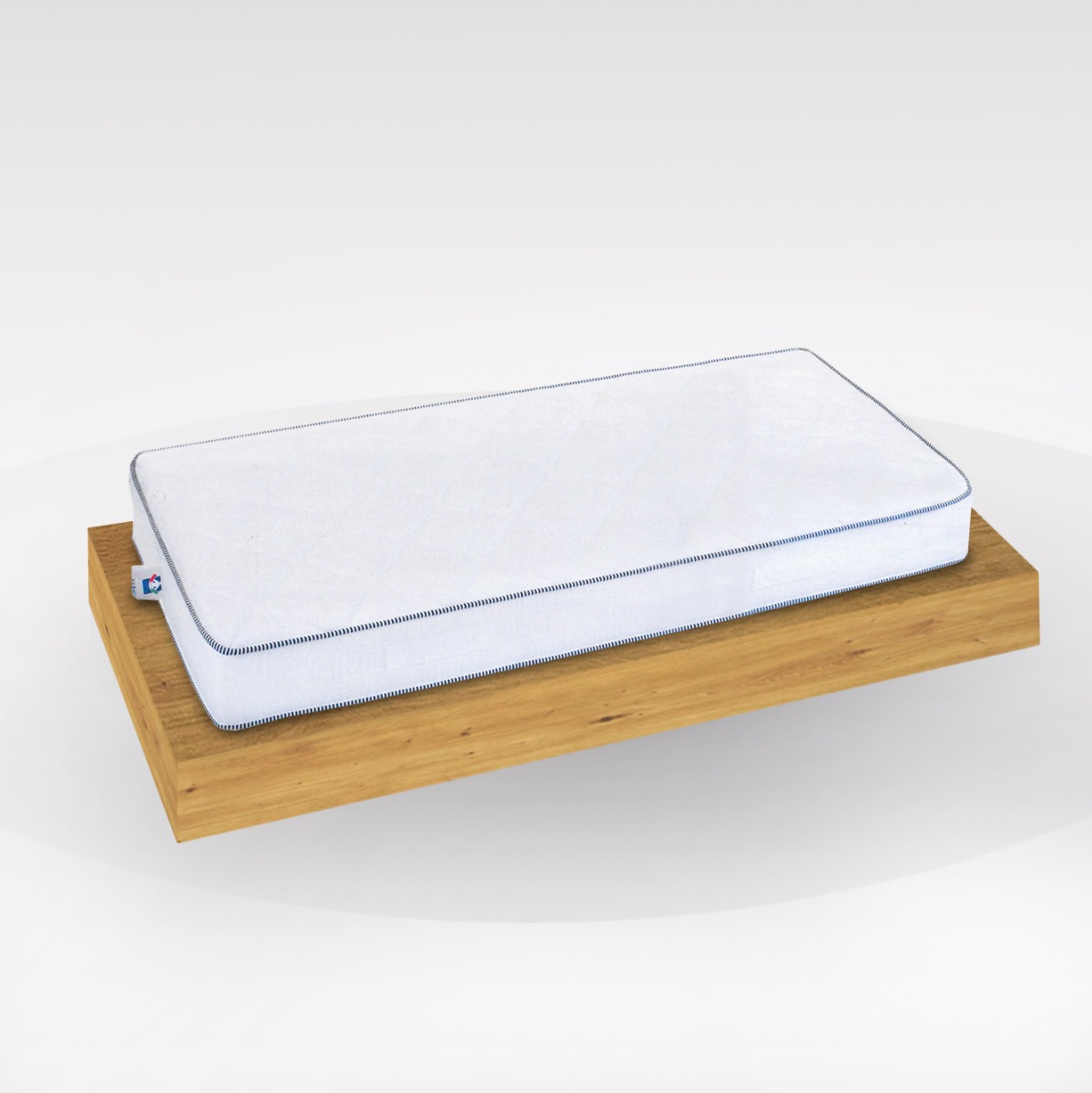 MATERASSO MOD. FRANCO SINGOLO 80X190CM IN SCHIUMA ECOLOGICA 