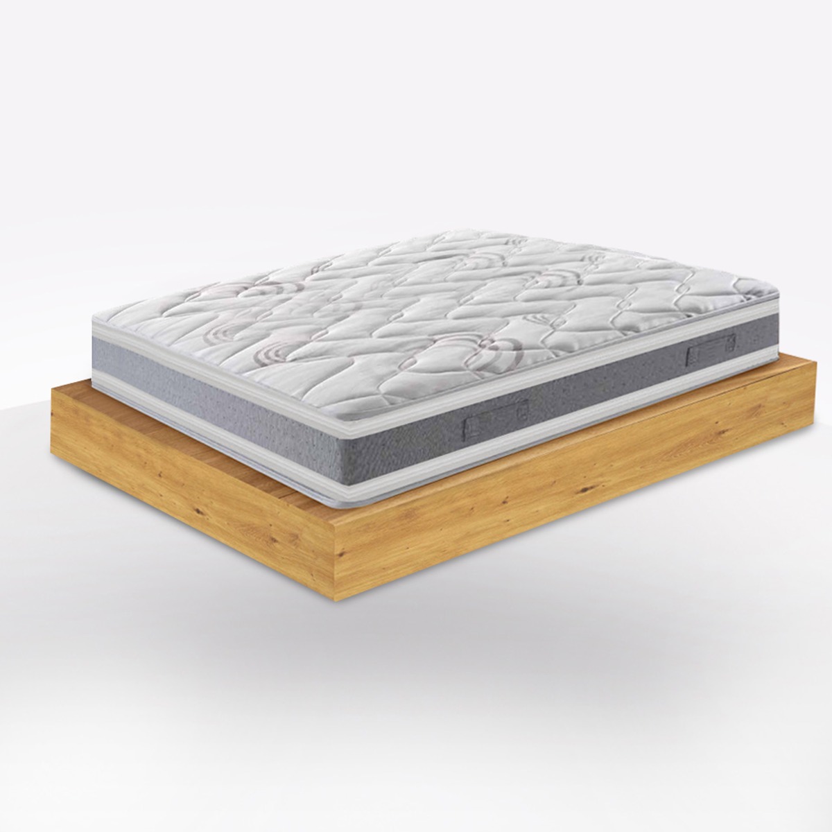 MATERASSO MOD. ARIA MEMORY 1 PIAZZA E 1/2 120X190CM A MOLLE TRADIZIONALI E MEMORY  