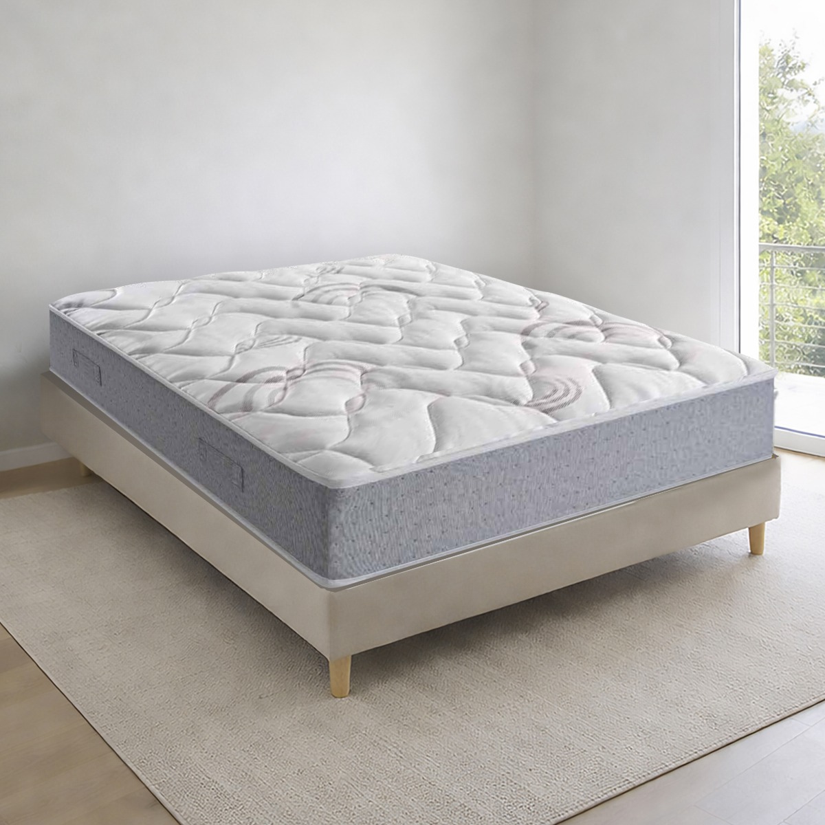MATERASSO MOD. FEELING 5.0 MATRIMONIALE 160X190CM CON MOLLE INSACCHETTATE E MEMORY