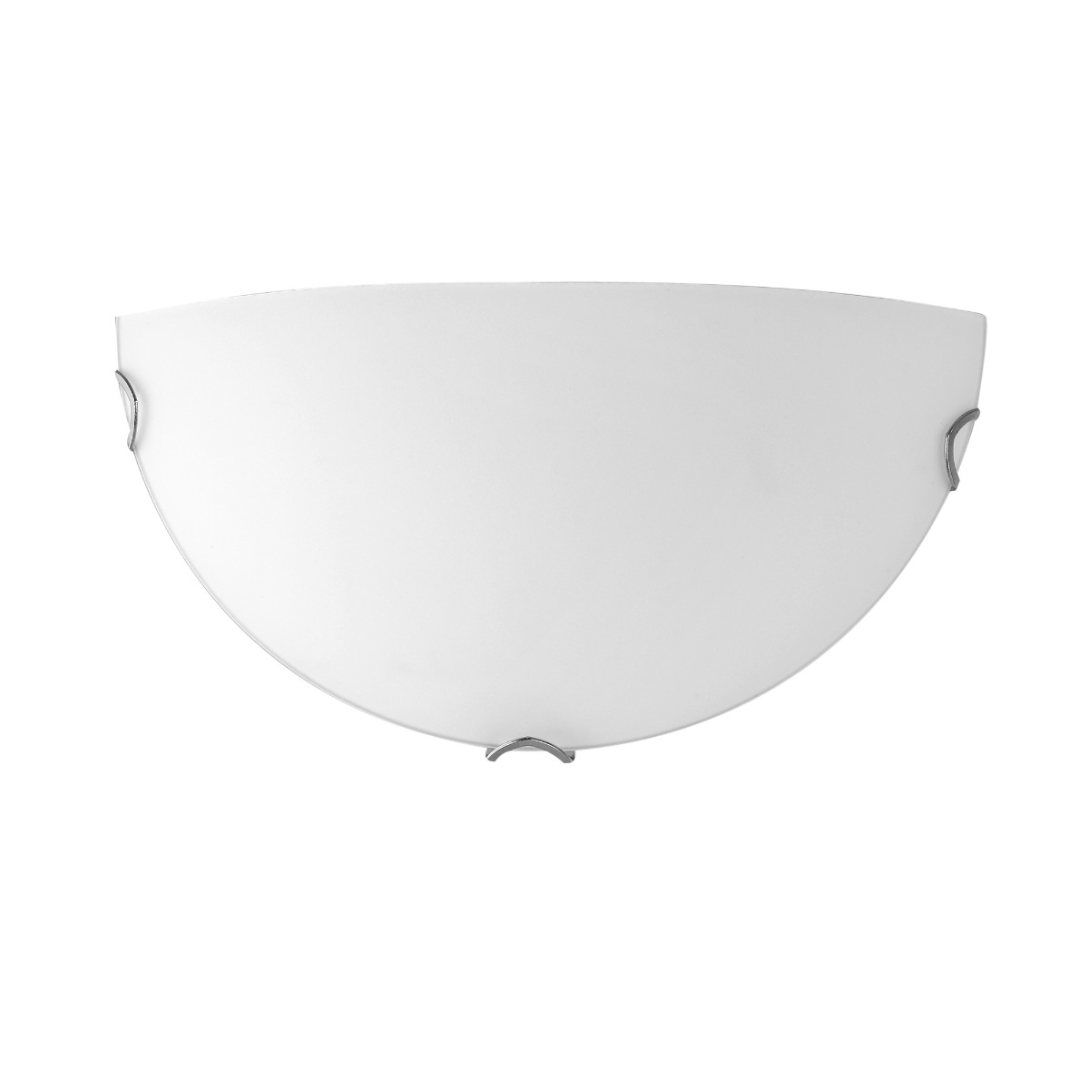 APPLIQUE OBLO BIANCO SATINATO 30X15CM - 1XE27 MAX 60W 