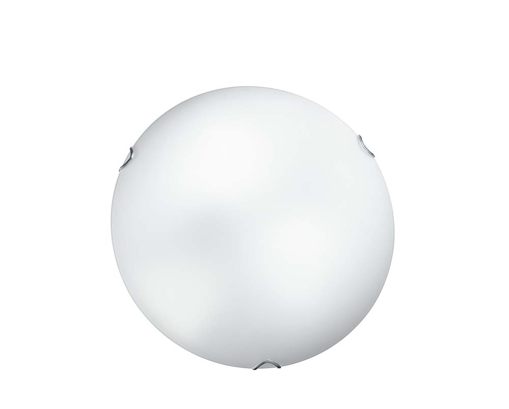 PLAFONIERA OBLO BIANCO SATINATO DIAM. 50CM - 4XE27 MAX 60W