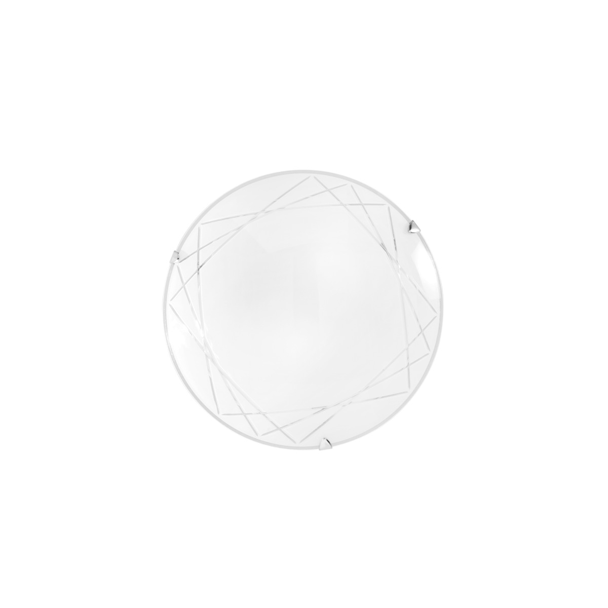 PLAFONIERA PARADISE BIANCO DIAM. 30CM - 2XE27 60W 