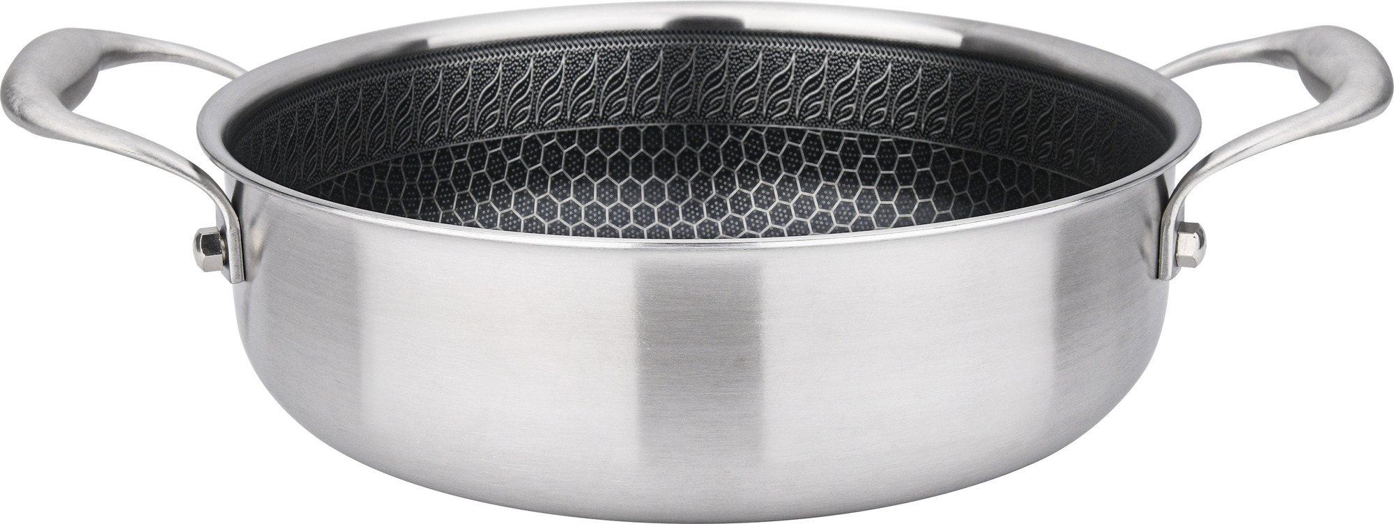 TEGAME LINEA PROFESSIONAL IN ACCIAIO DIAM. 24CM