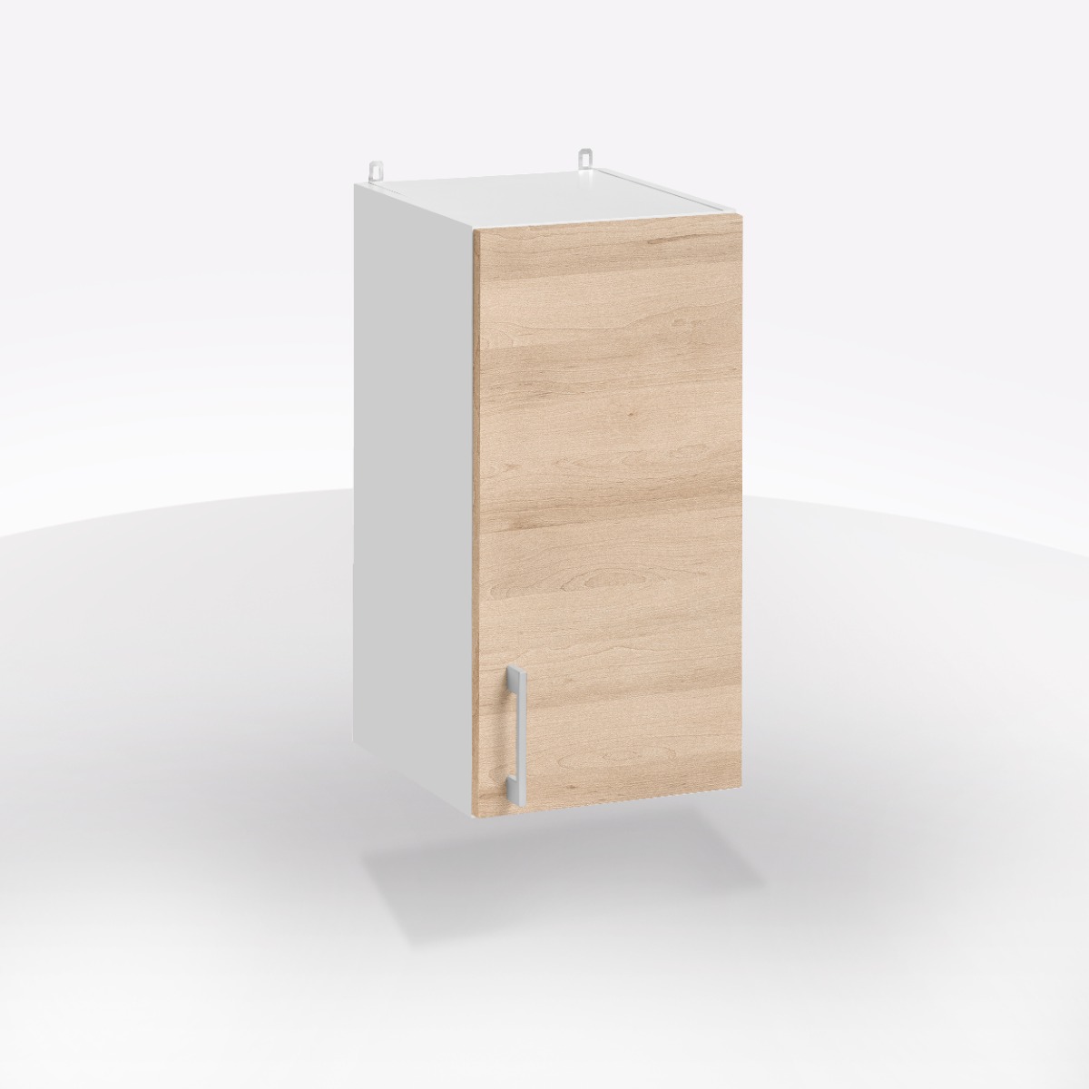 PENSILE ECO CM 40X32 H.60 BIANCO E ROVERE ARTISAN