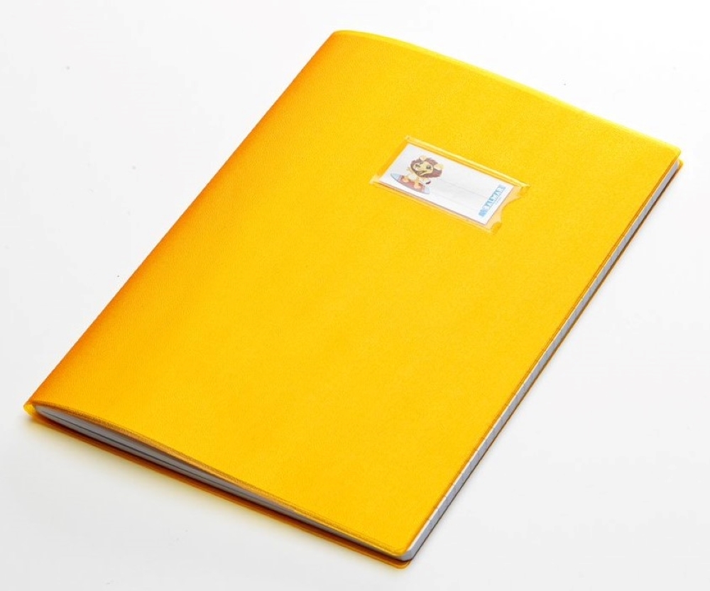 FAVORIT - COPERTINA GOFFRATA SILK COPRIMAXI A4 ARANCIO