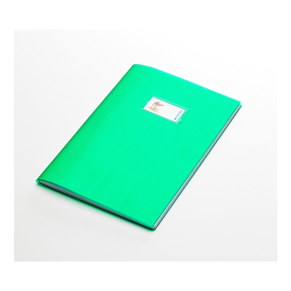 FAVORIT - COPERTINA GOFFRATA SILK COPRIMAXI A4 VERDE