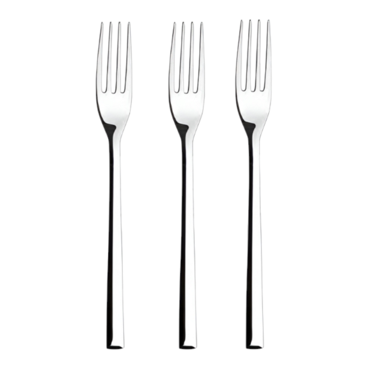 SET 3 FORCHETTE DA TAVOLA LINEA DINAMICA 21.3CM