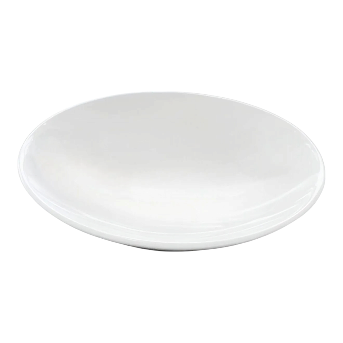 PIATTO FONDO IN PORCELLANA LINEA ACTIVE WHITE DIAM. 25CM BIANCO 