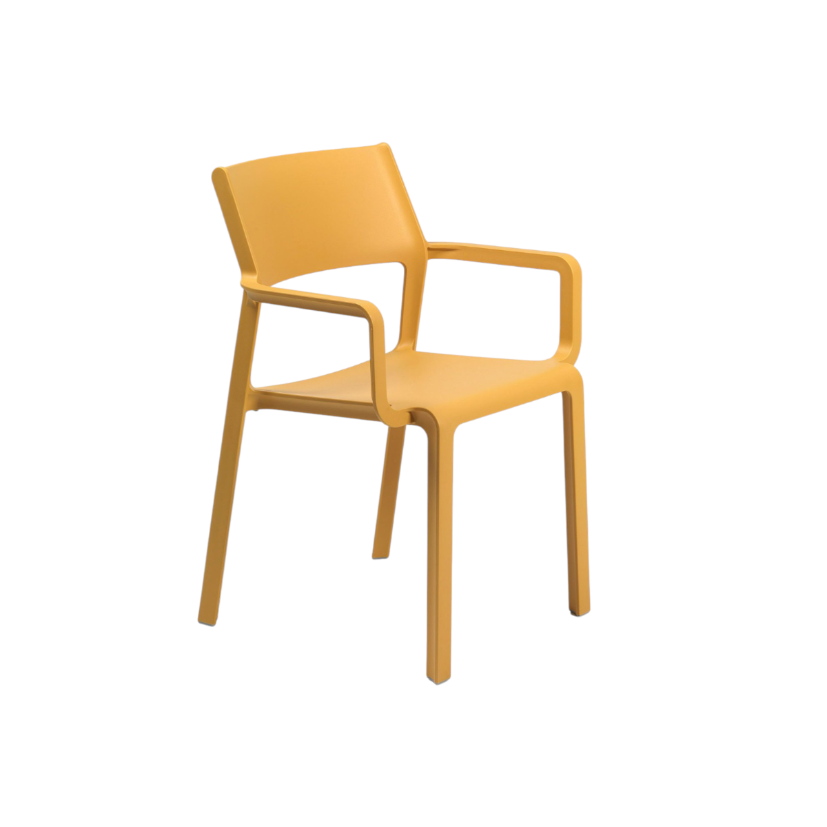 NARDI OUTDOOR - SEDIA MOD. TRILL ARMCHAIR SENAPE