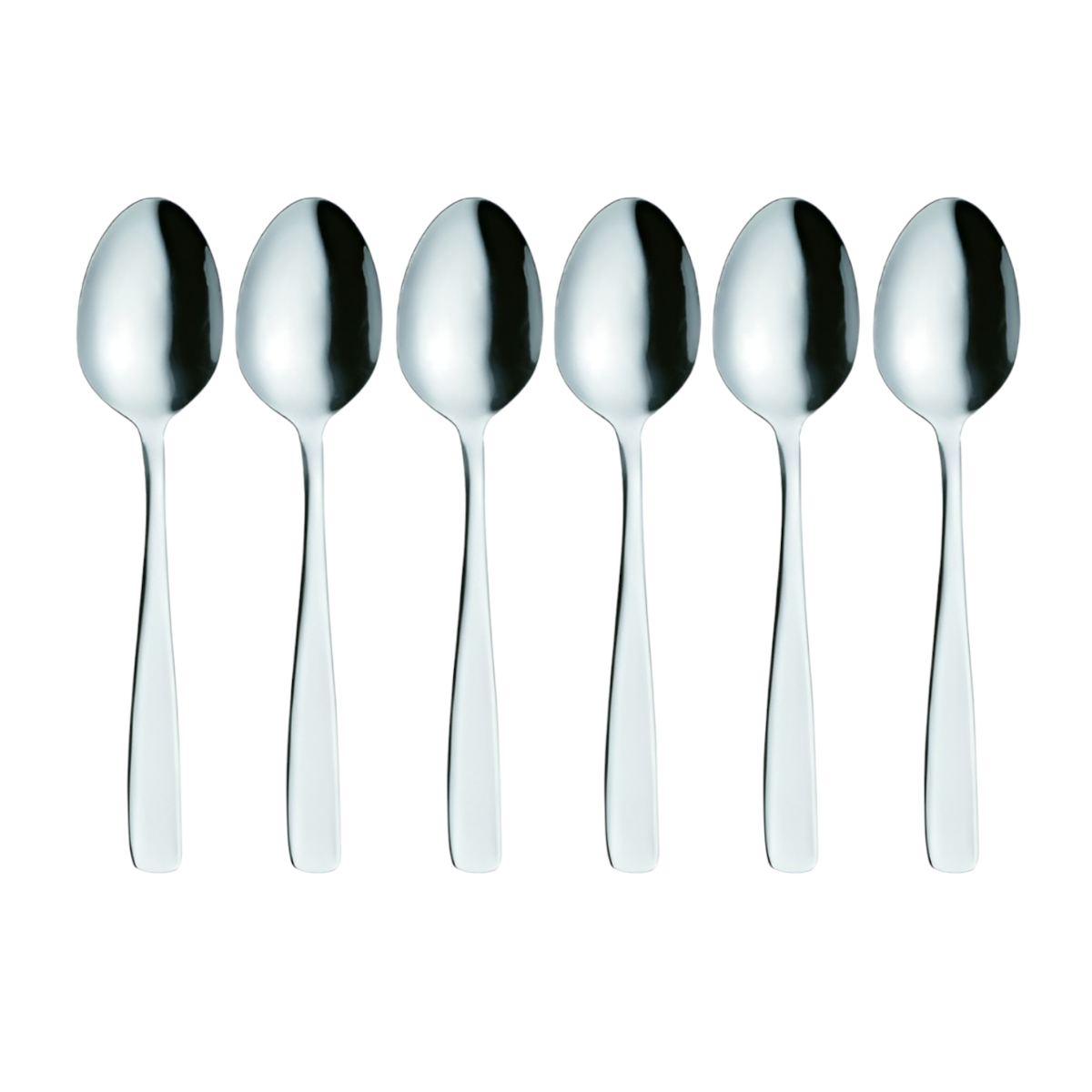 SET 6 CUCCHIAINI DA MOKA LINEA AMERICA 10.2CM