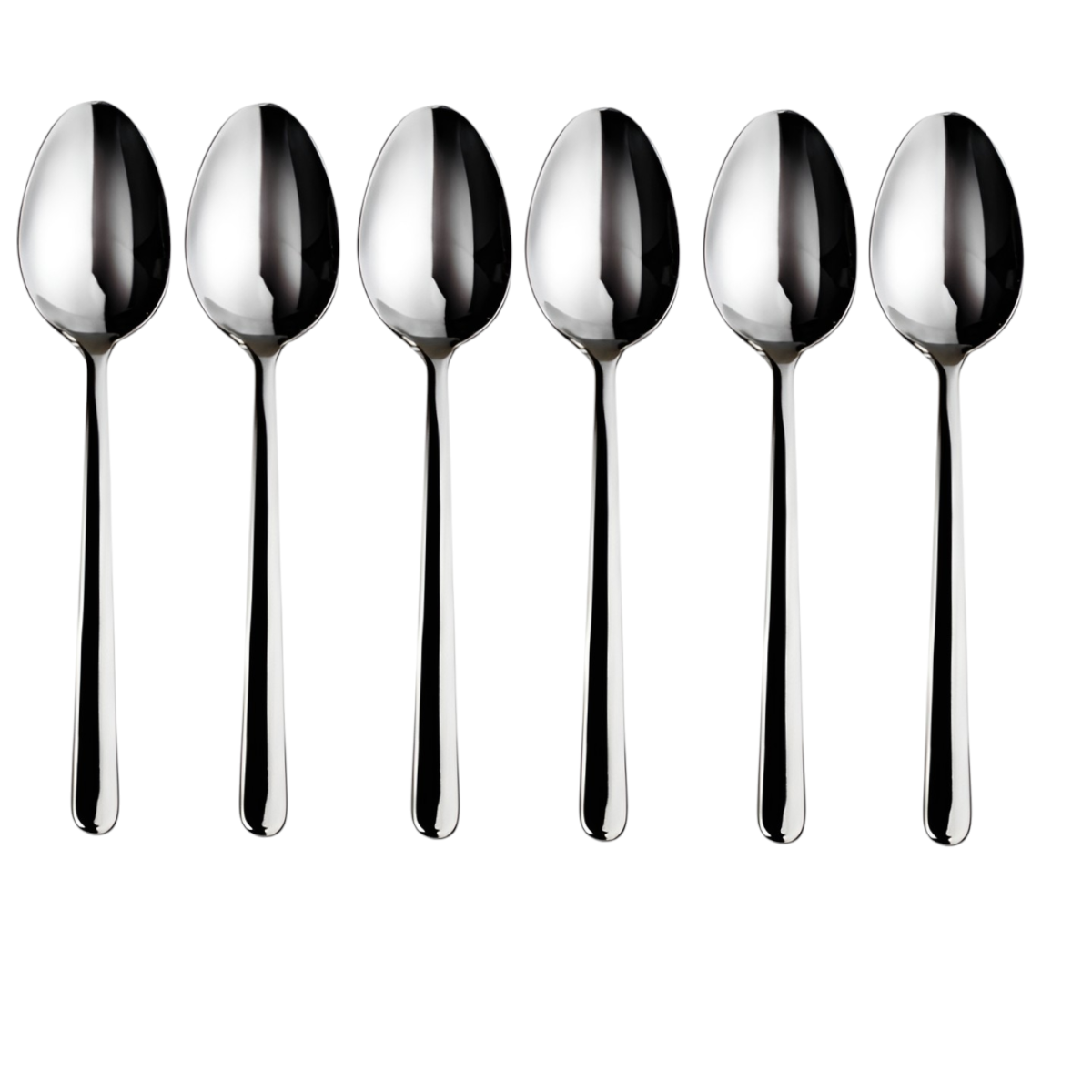 SET 6 CUCCHIAINI DA CAFFE' LINEA SLIM 15CM