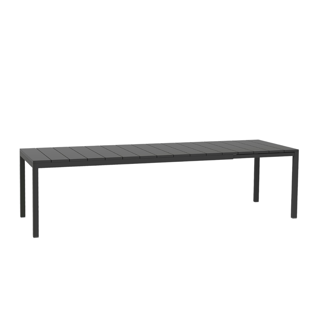 NARDI OUTDOOR - TAVOLO ALL. RIO 210X100 CM ALLUMINIO ANTRACITE