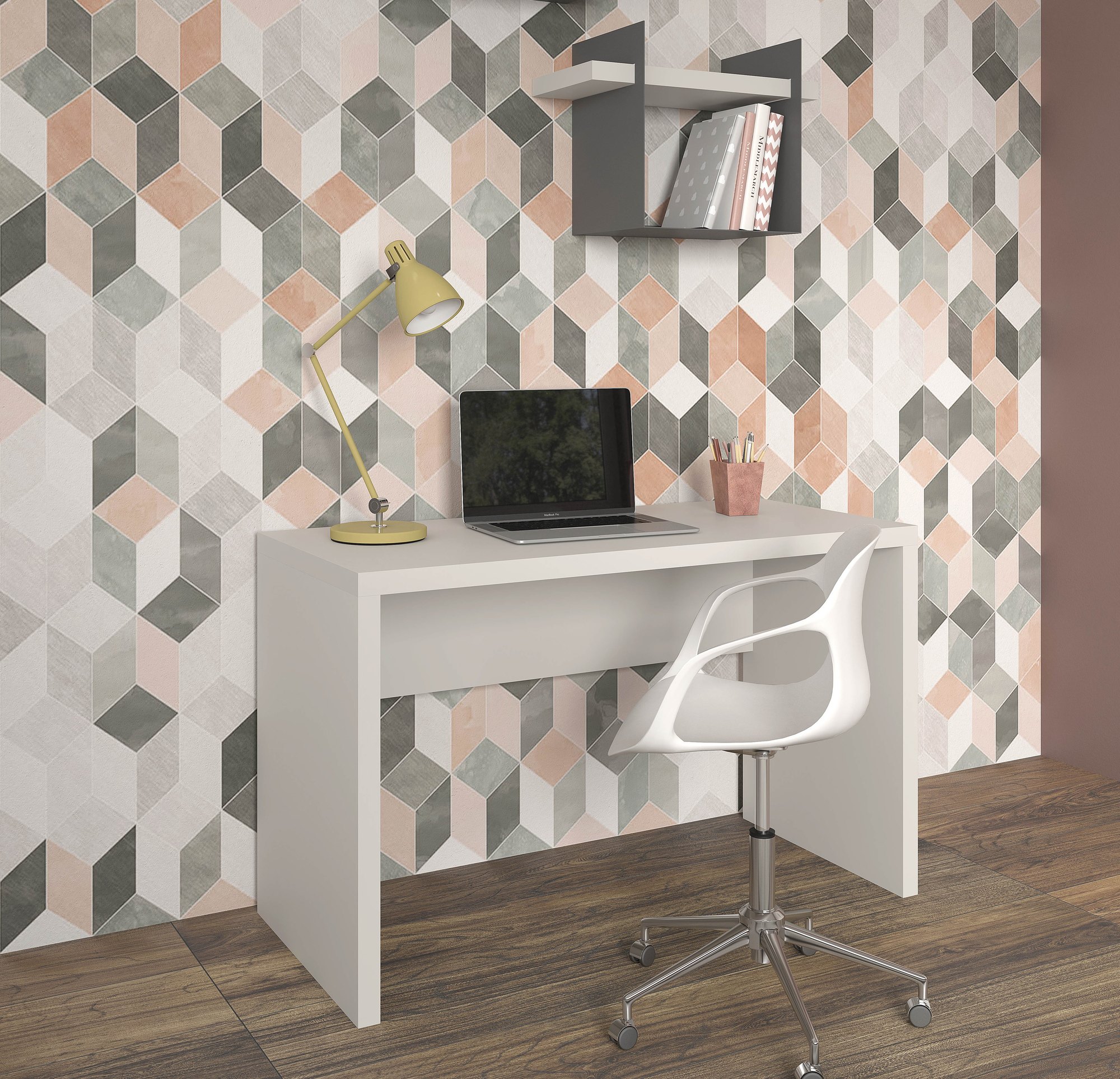 SCRIVANIA CM 123.5X55 H. 76 CANAPA