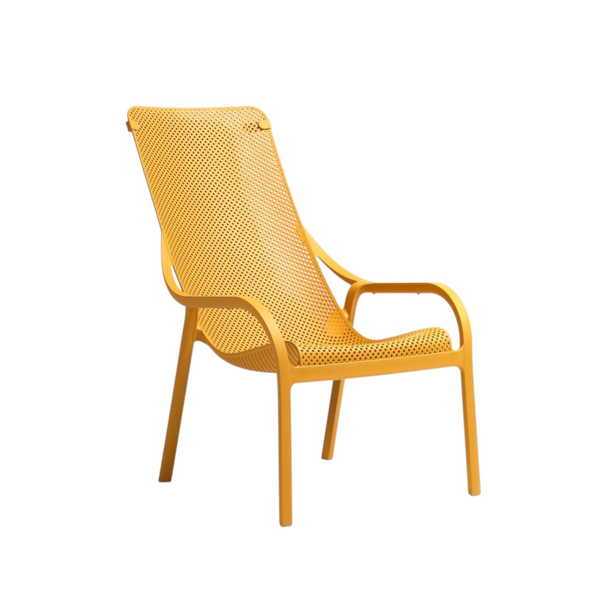 NARDI OUTDOOR - POLTRONA MOD. NET LOUNGE SENAPE