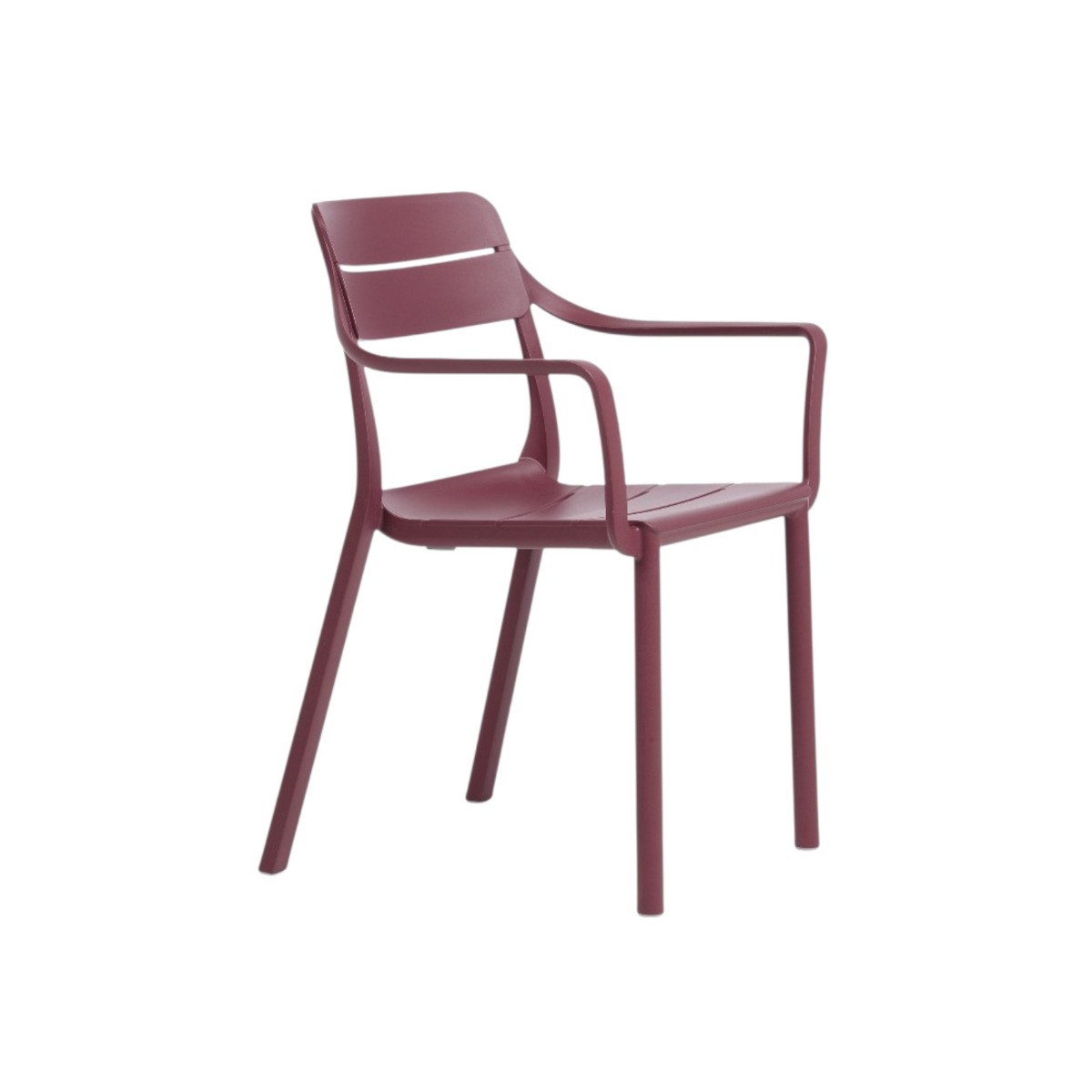 NARDI OUTDOOR - SEDIA MOD. CASSIA ARMCHAIR BORGOGNA 