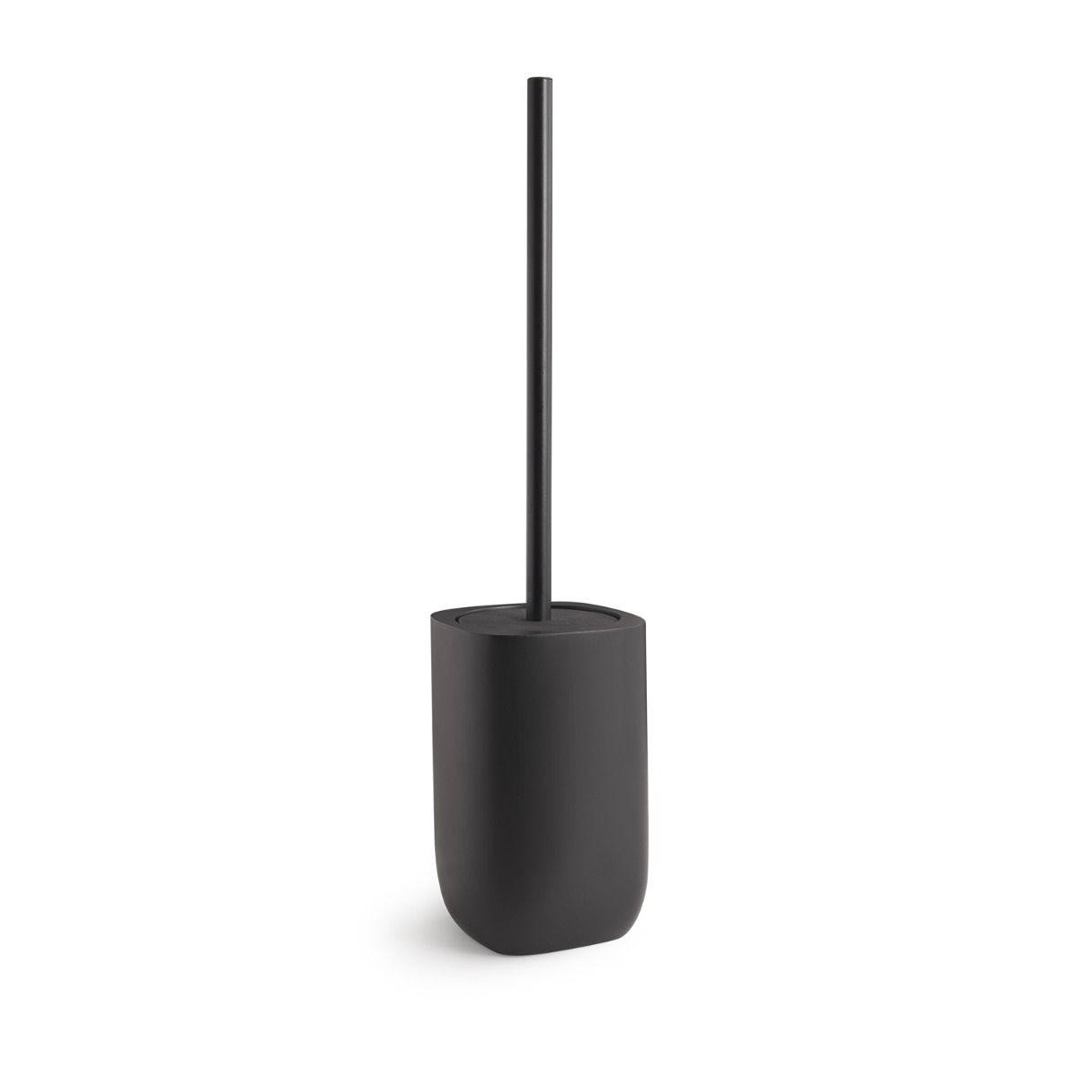 LINEA YLENIA - PORTASCOPINO IN RESINA NERO MATT